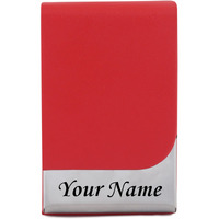 Celebr8 Personalized PU Leather Credit Card Holder with Magnetic Shut, Visiting/Business/Debit Card Case/Cover, Corporate Gift for Women, Slim Card Wallet for Women and Girls, Rakhi Gift for Sister