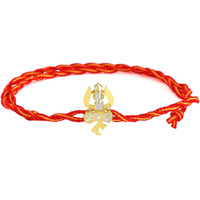 I JUELS ; LIVE THE EMOTIONS 925 Sterling Silver Trishul Damroo Silver rakhi for brother. 3-In-1 Silver rakhi/bracelet/pendant for Men and women.