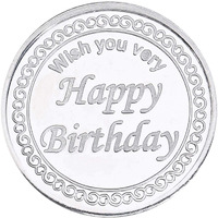 Ananth Jewels BIS Hallmarked Silver Coin 10 grams HAPPY BIRTHDAY GIFT