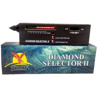 zhart diamond tester machine for checking fake or genuine Diamonds Jewellery Gemstone Moissanite selector ii tool for professional and home Use (#without Battery)