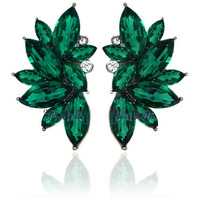 YouBella Valentine Gifts : Fashion Jewellery Earrings for Girls and Women (Green)