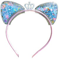 SYGA Baby Headband Pink Bow Plastic Hairband, Newborns, Infants, Toddlers and Kids 1-5 Year(Blue Star + Shell (F10))