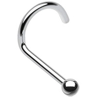 abhooshan 92.5 Sterling Silver Very Tiny Dot Size 1mm 2mm 3mm 4mm Ball Nose Pin For Pierced Nose with Wire for Girls Stylish Piercing for Helix Cartilage Lobe Tragus (1, Sterling Silver)