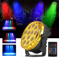 Gesto RGB Stage Par Light -DJ Light with Remote Control | UV 6in1 Color Changing Party Disco Lights for Home Party,Birthday Party,Disco Show,Diwali Lights,Events | DMX Feature Sync With Music(60 Led)