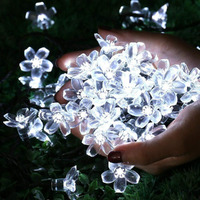One94Store 42 Flower LED Made in India Silicon Flower Curtain String Window Festival Lights Indoor Outdoor Home Decoration Series for Diwali, Christmas, Wedding, Party, Home (12 Meter, White)