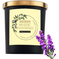 French Obsession Scented Candles for Home decor, Bedroom| Scented Candle Gift Set for Wife, Girlfriend|560 gm| Burn 60+ Hr| Aroma Therapy Candles| Fragrance Candles for Home | Patchouli