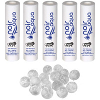 Noir Aqua - 5pcs PP Spun Filter + 25pcs Antiscalant Balls | for All Types of RO Water purifiers (5 Piece, 10 Inch, 5 Micron) - RO Spun Filter Cartridge Sponge Replacement Water Filter Candle