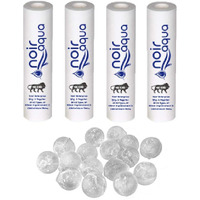 Noir Aqua - 4pcs PP Spun Filter + 20pcs Antiscalant Balls | for All Type of RO Water purifiers (4 Piece, White, 10 Inch, 5 Micron) - RO Spun Filter Cartridge, Water Filter Candle