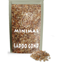 Minimal Babool Gond for Ladoo - 250 Gm / Gond for Laddu Making & Sweets / Edible Gum / Kikar / Dink / Gum Arabic / 100% Authentic, Sourced from Forest, 250 Gm