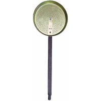 A S Large Commercial Ladoo Perforated Jhara Iron Sieve Strainer for Motichoor Sweets (4 - Boondi Large)