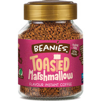 Beanies|Instant Flavoured Coffee |Toasted Marshmallow|Low Calorie, Sugar Free|50 g|Pack of 1