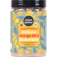 Urban Platter Digestive Masala Mango Slice Mukhwas, 350g / 12.3oz [Mouth Freshener, After-Meal Snack]