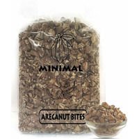 Minimal Arecanut Bite/Diamond Cutting Supari Tukda(Plain Supari Tukda),500g