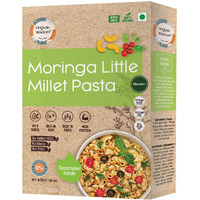 Organic Wisdom-Back to Roots Moringa Little Millet Macaroni Pasta | No Maida, Not Fried, No Msg, No Preservatives| Goodness Of Moringa & Minor Millet | Rich In Vit B & Anti-Oxidants, 180 Gm