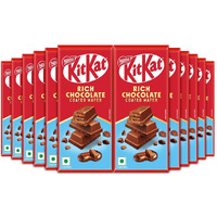 KitKat, Rich Chocolate Coated Wafer Bar, 50g - Pack Of 12, 600g, Box
