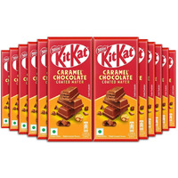 KIT KAT Caramel Chocolate Coated Wafer Bar, 50G X 12 Units, 600 Gram, Box