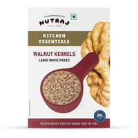 Nutraj 100% Natural Dried Premium Light Broken Walnut Kernels 200g (6-8 Pieces Broken) | Pure Without Shell Broken Walnut Kernels | Broken Walnut | Akhrot Giri Dry Fruit