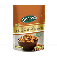Happilo Premium 100% Natural Deluxe Kashmiri Walnut Kernels 1kg | Fresh & Unsalted Akhrot Giri | Quick Dry Fruit for Snacking | High Protein | No Cholesterol (Pack of 5)