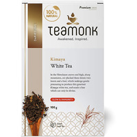 Teamonk Darjeeling Kimaya White Tea, 100g (50 Cups) | 100% Natural Loose Leaf Tea from Himalayas