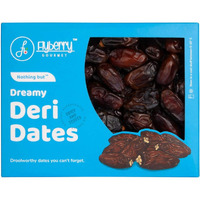 Flyberry Gourmet Deri Dates (Khajoor/Khajur) 1kg | 100% Natural | Rich in Calcium, Iron and Potassium | Instant Energy