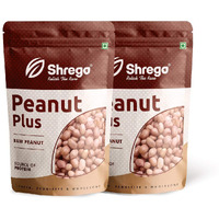 Shrego Peanut Plus Raw Peanuts 360G (2X180G Vacuum Packed)