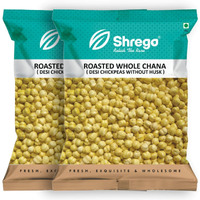 Shrego Roasted Whole Chana (Desi Chickpeas Without Husk) (700 gm)