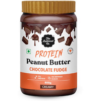 The Butternut Co. Protein Chocolate Fudge Peanut Butter,Creamy 32 G Protein|High Protein,Nutritious Treat For Breakfast All Natural No Cholesterol - 800Gram (Pack Of 1)