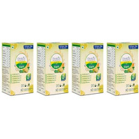 DiaBliss Herbal Diabetic Friendly Herbal Lemon Tea 10 Grams Sachet Box - Combo Pack - 4 Nos