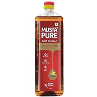 Musta Pure Cold Pressed Kachi Ghani Mustard Oil Pet Bottle 1L
