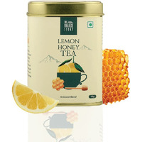 The Pahadi Story Detox Honey Lemon Tea-Delicious Blend Of Premium Green Tea Leaves, Real Honey, & Zesty Lemon-Antioxidant Rich & Soothing-Perfect For Relaxation & Digestive Support Tin, 40 Gram