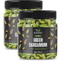 GreenFinity Cardamom Green Whole - 50 grams, Grade - 8mm, (Buy 1 Get 1 Free).