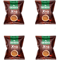 Continental Coffee Xtra Instant Coffee Powder 50G Pouch | Pack Of 4 | Strongest Instant Coffee | 200 Gram (50G * 4 Pouches)