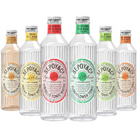 SEPOY & CO. Tonic & Ginger Indian Mint Grapefruit Elderflower Hibiscus Ginger Ale Tasting Box (Pack Of 12 X 200Ml)|Low Calorie|100% Natural Ingredients|Flavoured & Aerated Drink