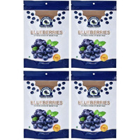 WONDERLAND FOODS (DEVICE) Healthy & Tasty Californian Whole & Dried Blueberry 600 Gm Pouch (150Gx4)