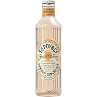 Sepoy & Co. Ginger Ale (Pack of 6 X 200ml) | Premium Highball Mixer | Low Calorie Aerated Drink | 100% Natural Ingredients
