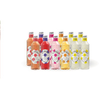 Sepoy & Co. Mixed Lemonade Case (Pack of 12 X 200ml) | Low Calorie | Assorted Lemonades | 100% Natural Ingredients | Premium Cocktail Mixers | Flavoured & Aerated Drink