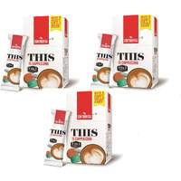 Continental This Cappuccino Coffee | Each 22G - 18 Sachets | 3In1 Instant Premix Coffee Powder | Flavoured Coffee | 396Gm | Just Add Hot Water - Cafe Like Coffee