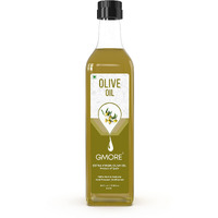 Gmore - Cold Pressed - Extra Virgin Olive Oil - Organic - 100% Pure & Natural Olive Oil (1 Ltr. / 1000ml)