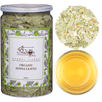 The Indian Chai Organic Senna Tea Leaves (100Gram) | Senna Leaves | Helps With Constipation | Help Improve Digestion | Promotes Skin Health | Caffeine Free | Herbal Tea | Loose Leaves - 100G