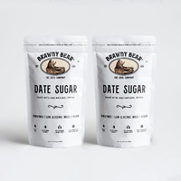 Brawny Bear Date Powder, Date Sugar, Healthy Sugar Substitute for White & Brown Sugar, Nutrient Rich Natural Sweetener, Vegan, Unrefined, 100% Arabian Dates, Pack of 2  400gm (200gm Each)