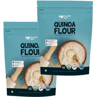 Nourish You Organic Quinoa Flour 1.5Kg | USDA Certified Gluten Free Atta | Enriched with Dietary Fibre, Protein & Vitamins | Improves Gut Health | Superfood | No Preservatives | Pack of 2 | 750G Each
