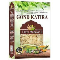 Birju Mahavir Gond Katira Pure Organic Edible Gum -(200 Gr) | Tragacanth Gum Crystals | Kathila Gum | High Cooling Properties | 100% Natural | Chahar Gond | Cochlospermum Gossypium