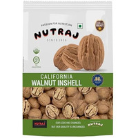 Nutraj California Inshell Walnuts 500g | Latest Crop Inshell Walnut | Raw Akhrot | Delicious & Crunchy Walnut | Brain Food