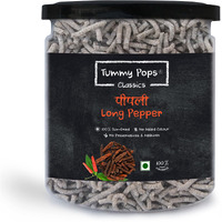 Tummy Pops Pipli Long Pepper Churan Sticks - 250gm Jar Handmade & Sun-Dried Chatpata Churan for Digestion Mouth Fresheners [Hygienically Prepared & Packed]