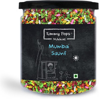 Tummy Pops | Mumbai Saunf Mix - 350gm Jar | After Meal Digestives Mukhwas Mouth Fresheners, Handmade & Sun-Dried Sweet Saunf Mouth Fresheners | Fennel Seeds Saunf Mukhwas