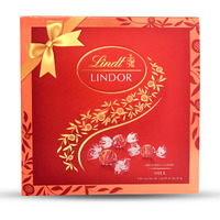 Lindt Lindor Milk Cornet Chocolate Festive Gift Pack -100gm (8 Cornet Balls)