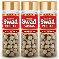 Panjon Swad Shahi Anardana Goli Mukhwas (Pack Of 3 X 130 Grams) | Digestive Mouth Freshener | Hygienically Packed Traditional Pachak | Tasty Mouthfresheners | After-Meal Snack | Dry Mukhwas.