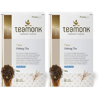 Teamonk - Tapas Oolong Tea Leaves 200g (Makes 100 Cups) | USDA Certified Organic Darjeeling Tea | Pure and Herbal Tea | Promotes Overall Wellbeing | No Oils, Artificial Aroma, or Taste Enhancers