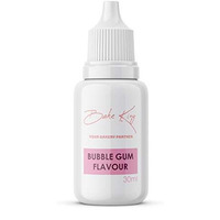 BAKE KING Bubble Gum Flavour Essence 30ml | Baking Essential Ideal for Cakes, Jams, Cookies, Ice Creams, Chocolate