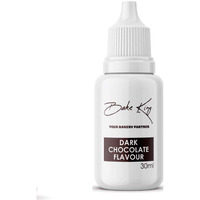 BAKE KING Dark Chocolate Flavour Essence 30ml | Baking Essential Ideal for Cakes, Jams, Cookies, Ice Creams, Chocolate